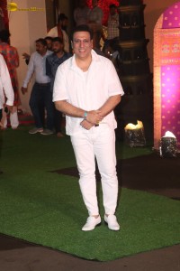 Celebrities including Sanjay Dutt, Shilpa Shetty, Govinda, Mrunal Thakur, and Disha Patani attended Ganpati Puja at Maharashtra CM Eknath Shinde’s house