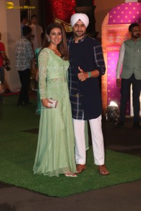 Celebrities including Sanjay Dutt, Shilpa Shetty, Govinda, Mrunal Thakur, and Disha Patani attended Ganpati Puja at Maharashtra CM Eknath Shinde’s house