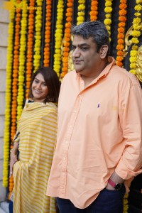 Film and TV celebrities including Jeetendra, Tusshar Kapoor, Mouni Roy and Karan Kundra attended the Ganesh Chaturthi Celebrations at Ekta Kapoor’s residence.