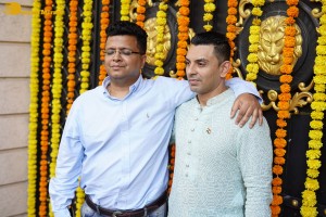 Film and TV celebrities including Jeetendra, Tusshar Kapoor, Mouni Roy and Karan Kundra attended the Ganesh Chaturthi Celebrations at Ekta Kapoor’s residence.