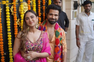 Film and TV celebrities including Jeetendra, Tusshar Kapoor, Mouni Roy and Karan Kundra attended the Ganesh Chaturthi Celebrations at Ekta Kapoor’s residence.