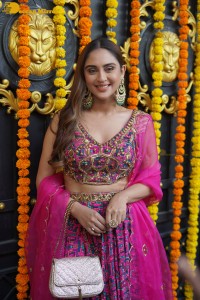 Film and TV celebrities including Jeetendra, Tusshar Kapoor, Mouni Roy and Karan Kundra attended the Ganesh Chaturthi Celebrations at Ekta Kapoor’s residence.