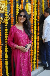 Film and TV celebrities including Jeetendra, Tusshar Kapoor, Mouni Roy and Karan Kundra attended the Ganesh Chaturthi Celebrations at Ekta Kapoor’s residence.