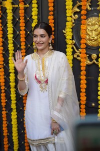 Film and TV celebrities including Jeetendra, Tusshar Kapoor, Mouni Roy and Karan Kundra attended the Ganesh Chaturthi Celebrations at Ekta Kapoor’s residence.