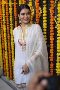 Film and TV celebrities including Jeetendra, Tusshar Kapoor, Mouni Roy and Karan Kundra attended the Ganesh Chaturthi Celebrations at Ekta Kapoor’s residence.