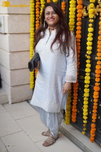 Film and TV celebrities including Jeetendra, Tusshar Kapoor, Mouni Roy and Karan Kundra attended the Ganesh Chaturthi Celebrations at Ekta Kapoor’s residence.