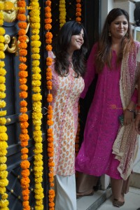 Film and TV celebrities including Jeetendra, Tusshar Kapoor, Mouni Roy and Karan Kundra attended the Ganesh Chaturthi Celebrations at Ekta Kapoor’s residence.