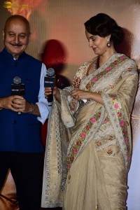 Emergency Press Meet attended by Kangana Ranaut, Shreyas Talpade, and Anupam Kher