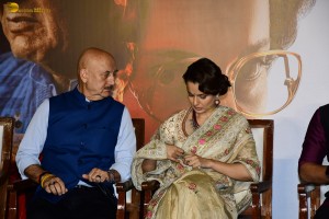 Emergency Press Meet attended by Kangana Ranaut, Shreyas Talpade, and Anupam Kher