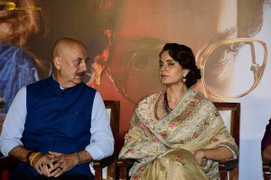 Emergency Press Meet attended by Kangana Ranaut, Shreyas Talpade, and Anupam Kher