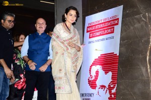 Emergency Press Meet attended by Kangana Ranaut, Shreyas Talpade, and Anupam Kher