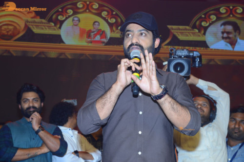 Telugu Movie Entha Manchivaadavuraa Thank You Meet attended by Junior NTR, Kalyan Ram and others