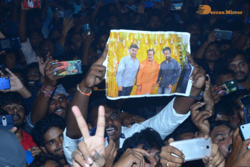Telugu Movie Entha Manchivaadavuraa Thank You Meet attended by Junior NTR, Kalyan Ram and others