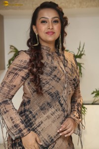 actress Ester Noronha photoshoot in a slit dress