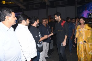 Extra Ordinary Man Pre-Release Function attended by Nithin, Sreeleela, Rajashekar, Jeevitha, and others
