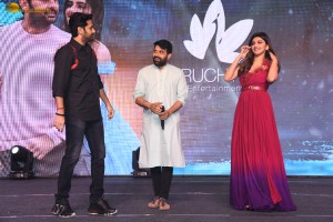 Extra Ordinary Man Pre-Release Function attended by Nithin, Sreeleela, Rajashekar, Jeevitha, and others