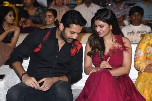 Extra Ordinary Man Pre-Release Function attended by Nithin, Sreeleela, Rajashekar, Jeevitha, and others