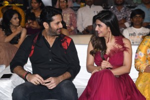 Extra Ordinary Man Pre-Release Function attended by Nithin, Sreeleela, Rajashekar, Jeevitha, and others