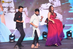 Extra Ordinary Man Pre-Release Function attended by Nithin, Sreeleela, Rajashekar, Jeevitha, and others