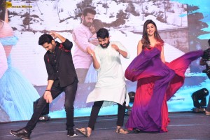 Extra Ordinary Man Pre-Release Function attended by Nithin, Sreeleela, Rajashekar, Jeevitha, and others