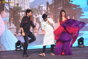 Extra Ordinary Man Pre-Release Function attended by Nithin, Sreeleela, Rajashekar, Jeevitha, and others