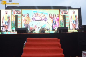 F3 Movie actors Venkatesh and Varun Tej celebrate success