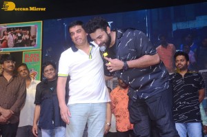 F3 Movie actors Venkatesh and Varun Tej celebrate success