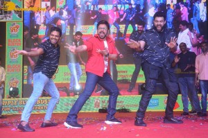 F3 Movie actors Venkatesh and Varun Tej celebrate success