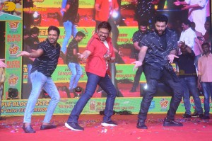 F3 Movie actors Venkatesh and Varun Tej celebrate success