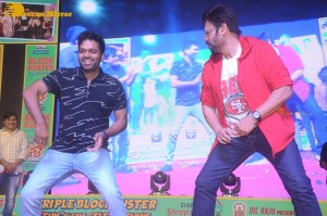 F3 Movie actors Venkatesh and Varun Tej celebrate success