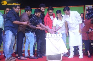 F3 Movie actors Venkatesh and Varun Tej celebrate success