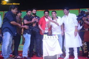 F3 Movie actors Venkatesh and Varun Tej celebrate success