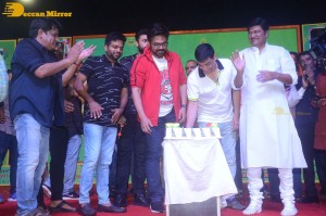 F3 Movie actors Venkatesh and Varun Tej celebrate success