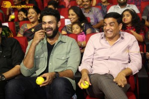 Venkatesh, Varun Tej, Ali, Mehreen and Rajendra Prasad attend the Pre-Release Function of the movie F3