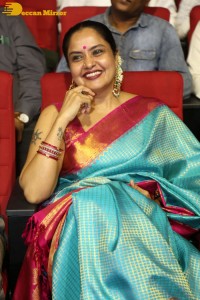 Venkatesh, Varun Tej, Ali, Mehreen and Rajendra Prasad attend the Pre-Release Function of the movie F3