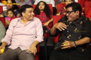 Venkatesh, Varun Tej, Ali, Mehreen and Rajendra Prasad attend the Pre-Release Function of the movie F3