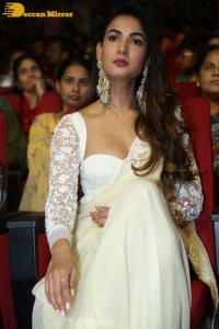 Venkatesh, Varun Tej, Ali, Mehreen and Rajendra Prasad attend the Pre-Release Function of the movie F3