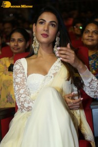 Venkatesh, Varun Tej, Ali, Mehreen and Rajendra Prasad attend the Pre-Release Function of the movie F3