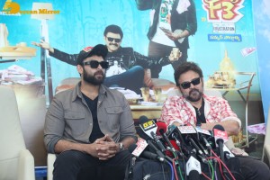 F3 Success Celebrations attended by Venkatesh, Varun Tej and Dil Raju