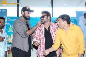 F3 Success Celebrations attended by Venkatesh, Varun Tej and Dil Raju