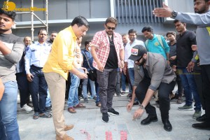 F3 Success Celebrations attended by Venkatesh, Varun Tej and Dil Raju