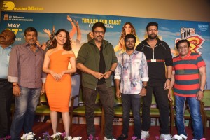 Pictures from the Trailer Launch Event of Telugu Movie ‘F3’ - attended by Venkatesh, Mehreen, Tamannaah Bhatia and Varun Tej