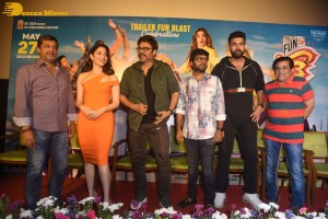 Pictures from the Trailer Launch Event of Telugu Movie ‘F3’ - attended by Venkatesh, Mehreen, Tamannaah Bhatia and Varun Tej