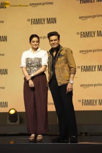 Family Man Season 3 Trailer Launch attended by Manoj Bajpayee, Priyamani, Ashlesha Thakur, Nirmat Kaur, and others