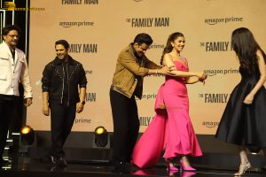 Family Man Season 3 Trailer Launch attended by Manoj Bajpayee, Priyamani, Ashlesha Thakur, Nirmat Kaur, and others