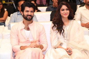 The Family Star Press Meet attended by Vijay Deverakonda, Mrunal Thakur, and Dil Raju