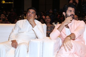 The Family Star Press Meet attended by Vijay Deverakonda, Mrunal Thakur, and Dil Raju