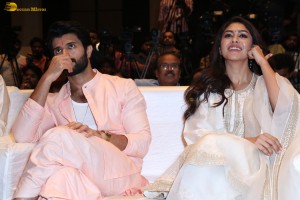 The Family Star Press Meet attended by Vijay Deverakonda, Mrunal Thakur, and Dil Raju