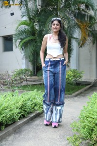 Indian actress Faria Abdullah red-hot looks in a white top and denim jeans