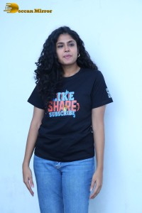 Telugu Actress Faria Abdullah promoting her film